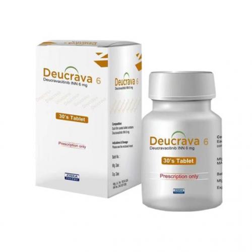 氘可来昔替尼 Deucrava 6 Deucravacitinib INN 6mg 30Tablet 6mg 30片
